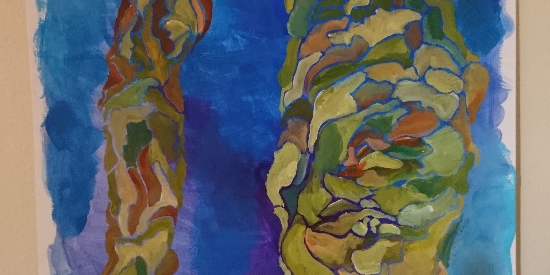 tronc Fond Bleu m.12