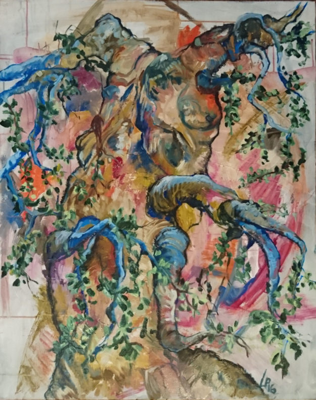 O.05 Arbre Bleu Rose