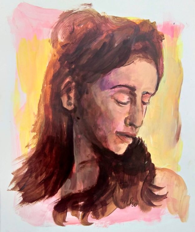 Portrait Rose Confiné